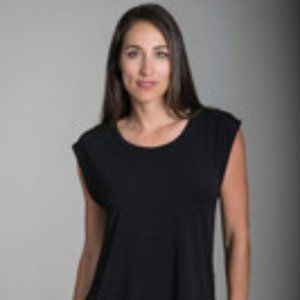 Kira Grace Dolman Tunic Lace-Up Top